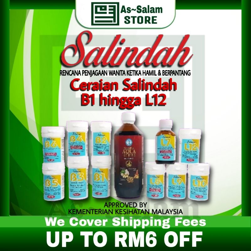 SALINDAH Ceraian Mengandung Hamil Mix Vitamin IbuWanita Bersalin Nona Supplement Ubat Berpantang Pregnancy Phytonatal