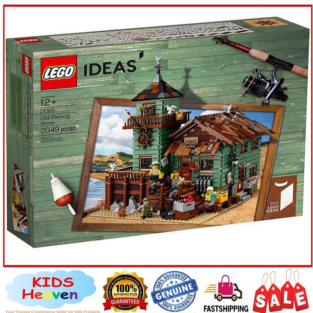 lego old fishing store retiring