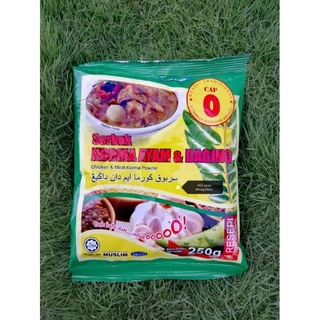 CAP 0 serbuk kari ikan/kari ayamu0026daging/kurma ayamu0026daging  Shopee 