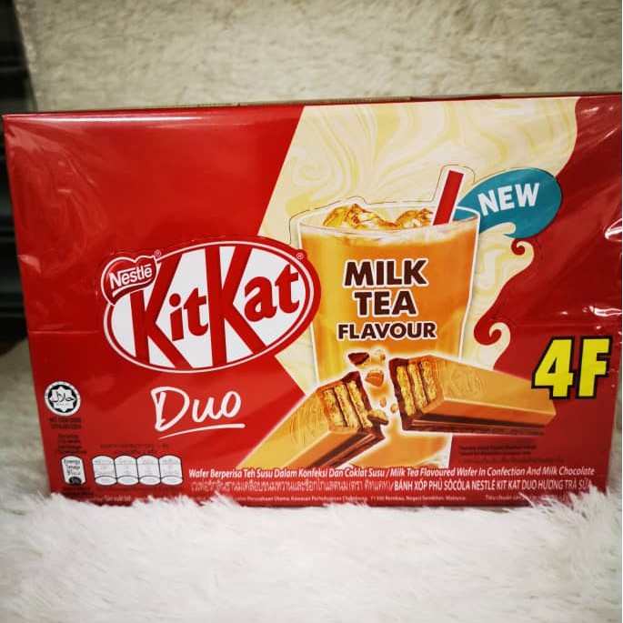 KIT KAT 4F MILK TEA FLAVOUR DUO 24PCS X 35G(840G) Shopee Malaysia