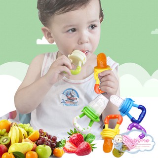 🔝 Baby Nipple Silicone Pacifier Vegetables Fruits Feeding Tool