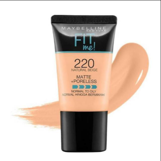 maybelline fdn fit me 220 5ml