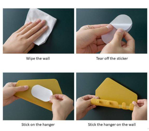 Tablet Wall Holder Wall Mounted Charger Mobile Phone Holder Hooks Hanging Tablet Charging Stand