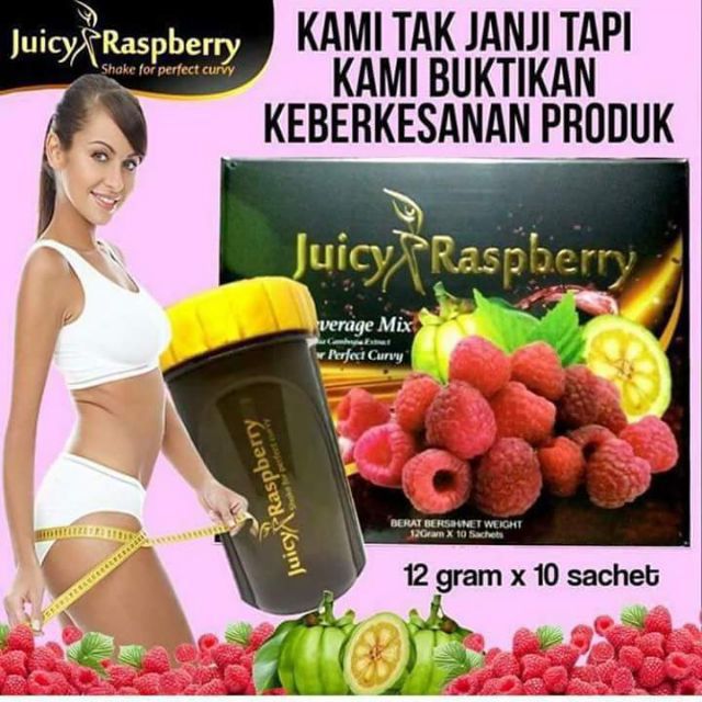 Juicy Raspberry Fiber Shopee Malaysia