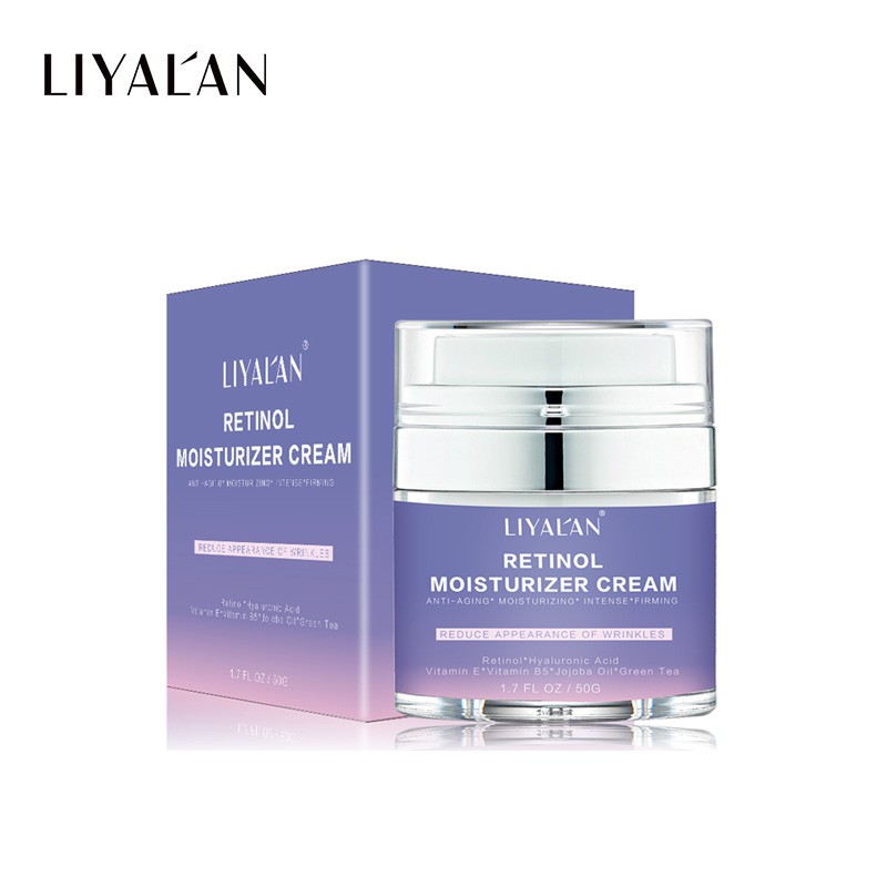 LIYAL'AN Natural Organic Anti Aging Moisturizing Retinol Face Cream For