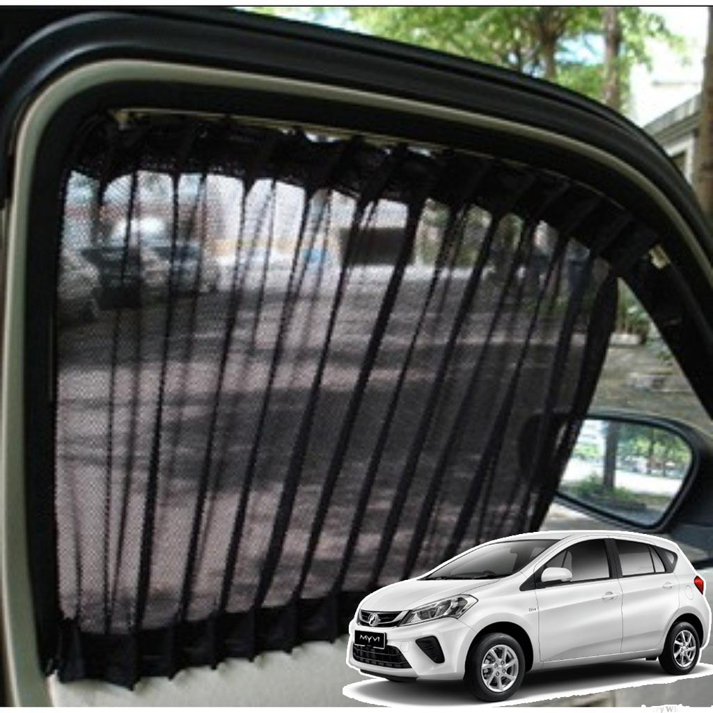 PERODUA MYVI 2018 Car Side Window Curtain Sun Shade Can ...