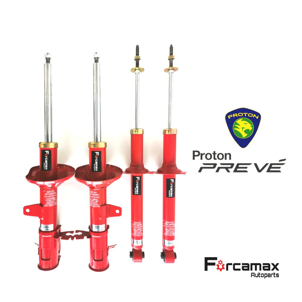 Proton Preve Forcamax Heavy Duty Shock Absorber Suspension Shopee Malaysia