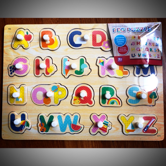 alphabet peg puzzle