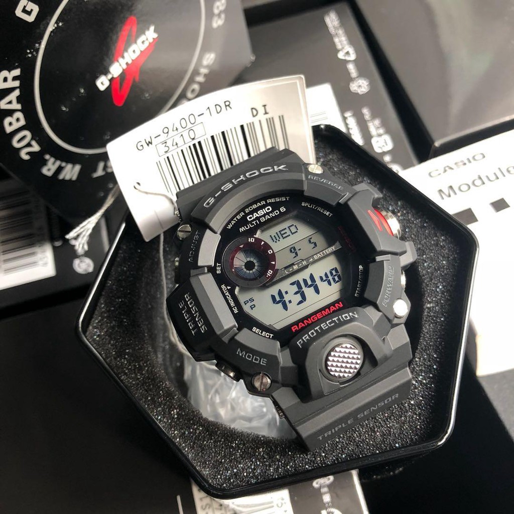 ☆ Authentic Original Imported Casio G-Shock GW-9400-1DR RANGEMAN | Shopee Malaysia