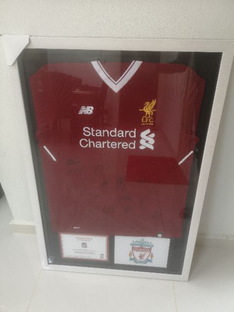 signed liverpool merchandise