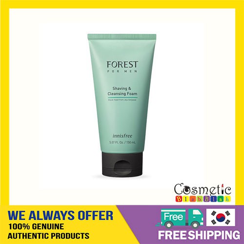 forest for men bubble cleanser