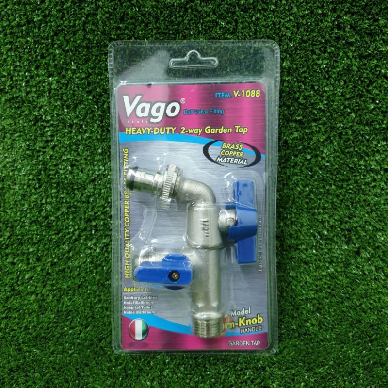Vago Ball Valve Fitting Heavy Duty 2 Way Garden Tap 15mm V 10 Shopee Malaysia