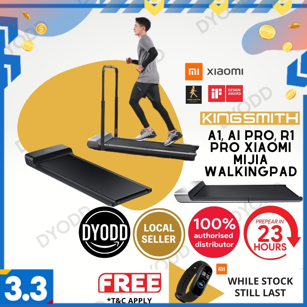 FREE Mi Band 5 Xiaomi Mijia WalkingPad Fitness Treadmill A1/A1 Pro/R1