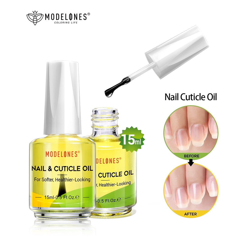 Modelones Cuticle Oil 15ml Nail and Cuticle Care Intensive Oil Vitamin E+B  Fragrance Free Cuticle Revitalizing Oil Nail Growth and Gel Nail Polish |  Shopee Malaysia