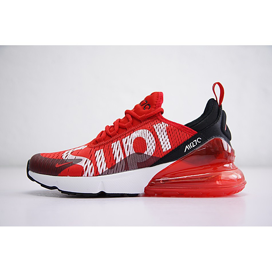 Nike Air Max 270 x Supreme Shoes Men Airmax 27c Running Shoes Sport  Sneakers Red | Shopee Malaysia