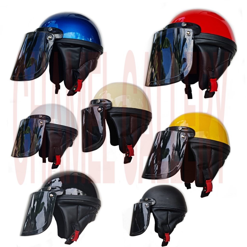 Retro chip Helmet Shopee Malaysia