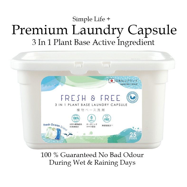 Premium Laundry Beads 3 in 1 laundry capsule / Laundry pods Laundry