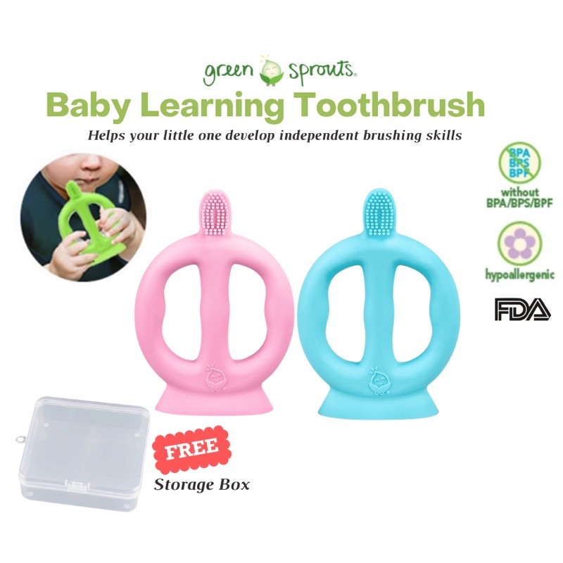 green sprouts baby toothbrush