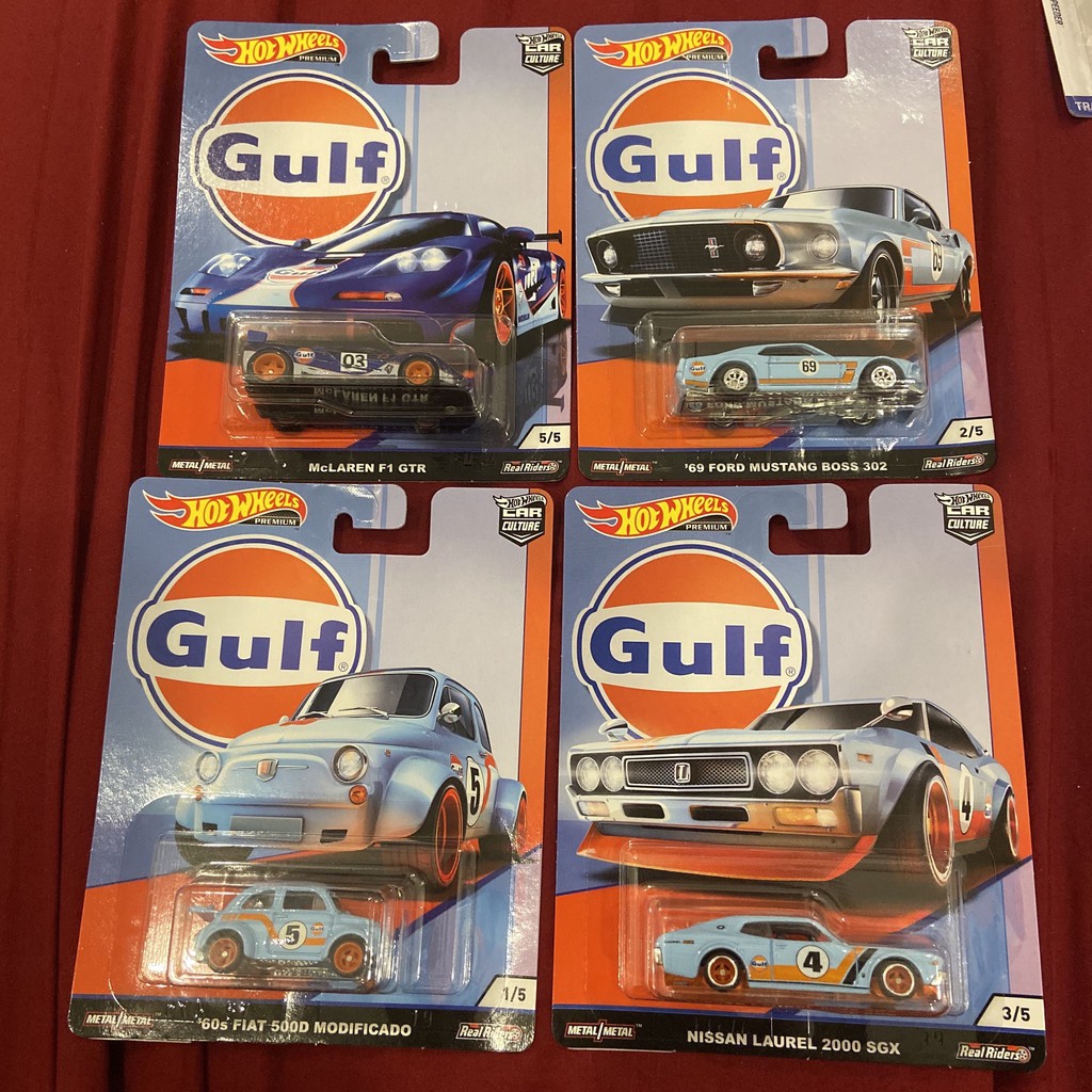 hot wheels premium gulf