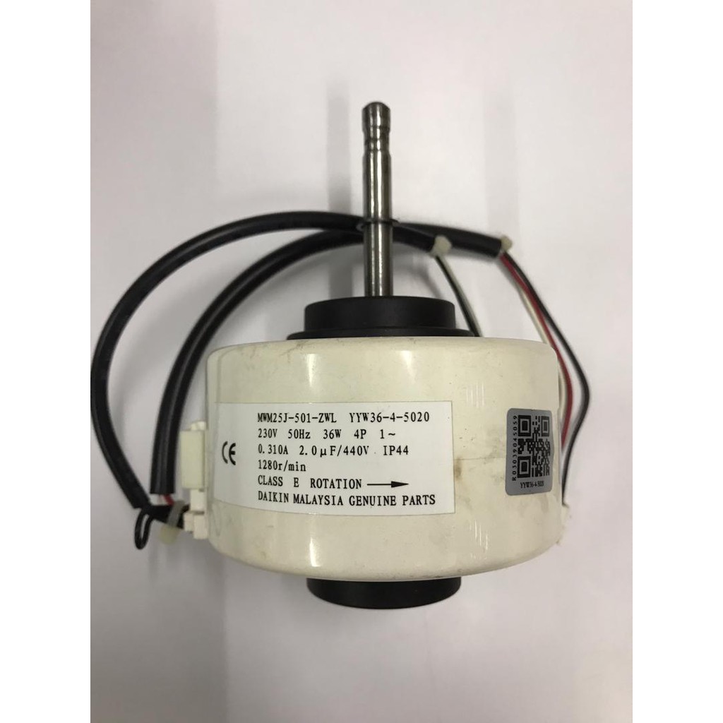 [Original] Daikin/York/Acson Wall Mounted Fan Motor MWM25J501 4P 36W