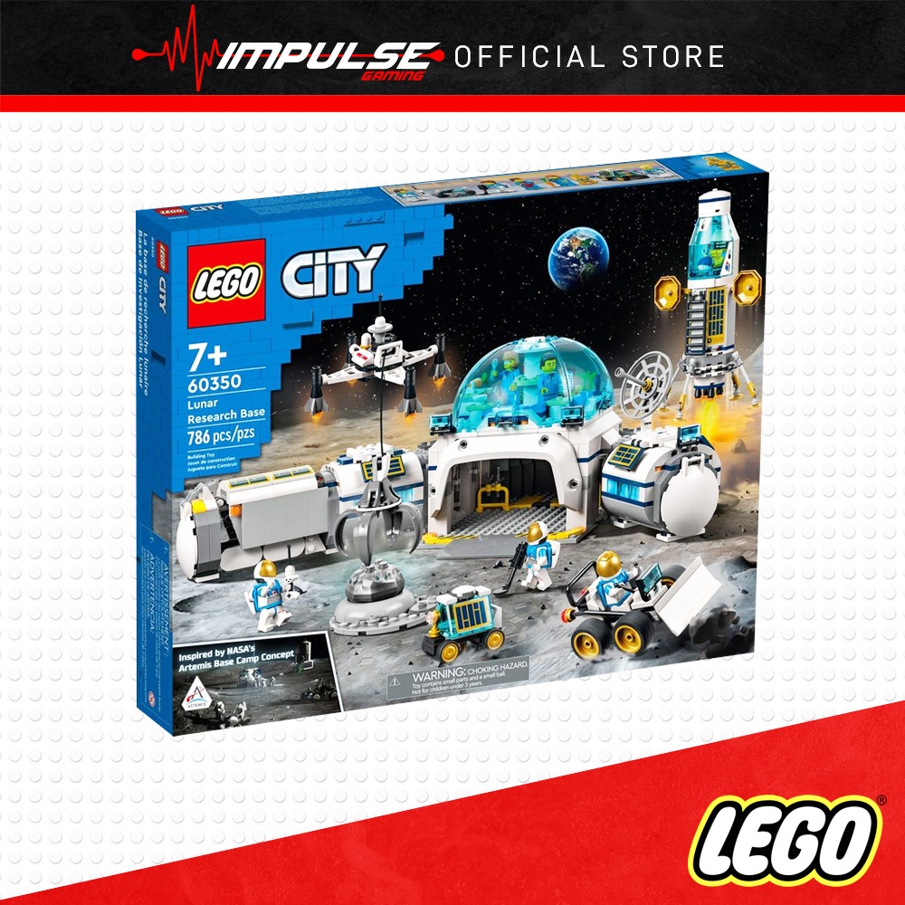 LEGO 60350 City   Rocket Launch Center | Shopee Malaysia