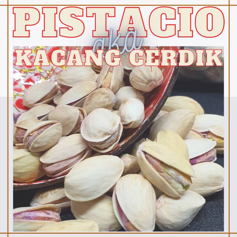 PISTACIO NUT aka KACANG CERDIK (FRESH AND NEW) | Shopee Malaysia