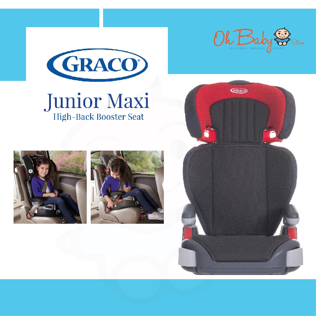 graco junior maxi highback booster car seat