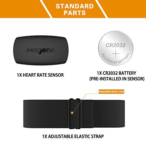 MAGENE H64 Dual Mode ANT+ Bluetooth 4.0 Heart Rate Monitor (Ready Stock ...
