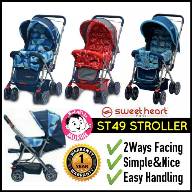 stroller 2 tempat duduk