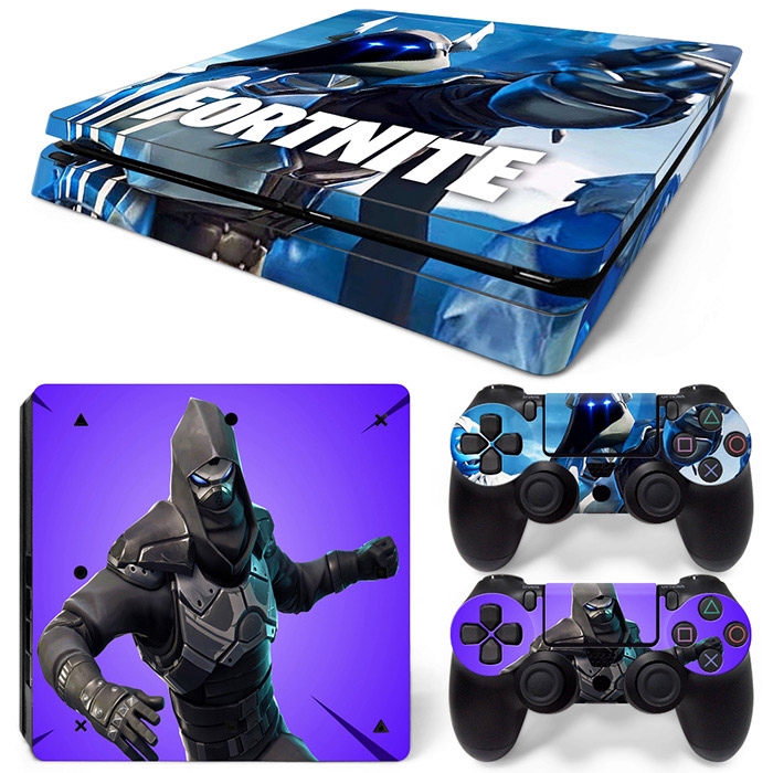 Video Game Custom Sticker Sticker Ps4 Slim Console Controller Protective Film Skin Fortnite Shopee Malaysia