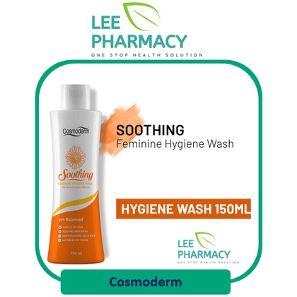 Cosmoderm Soothing Feminine Hygiene Wash 125ml or 375 ml