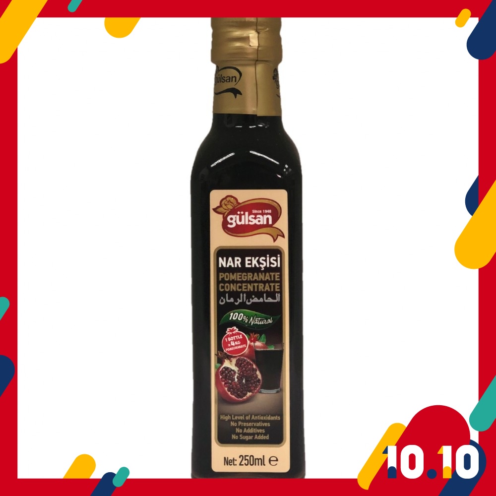Gulsan Pomegranate Concentrate 250ml Jus Delima Tingkat Hb Ibu Mengandung