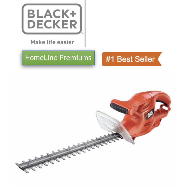 black and decker electric hedge trimmer