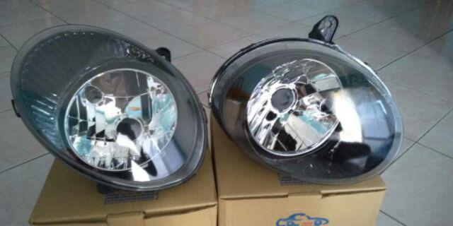 PERODUA KANCIL 02 HEAD LAMP LIGHT SMOKE SET LAMPU DAPAN 