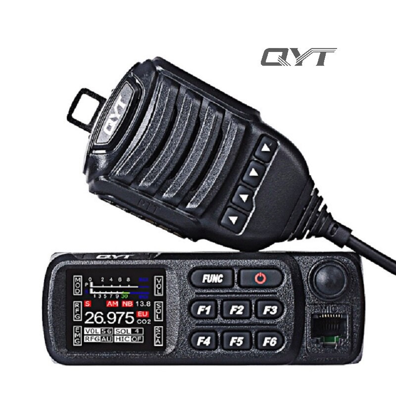 QYT CB27 Walkie Talkie CB Radio 27 Mhz Rig Mobile Car Boat Radio