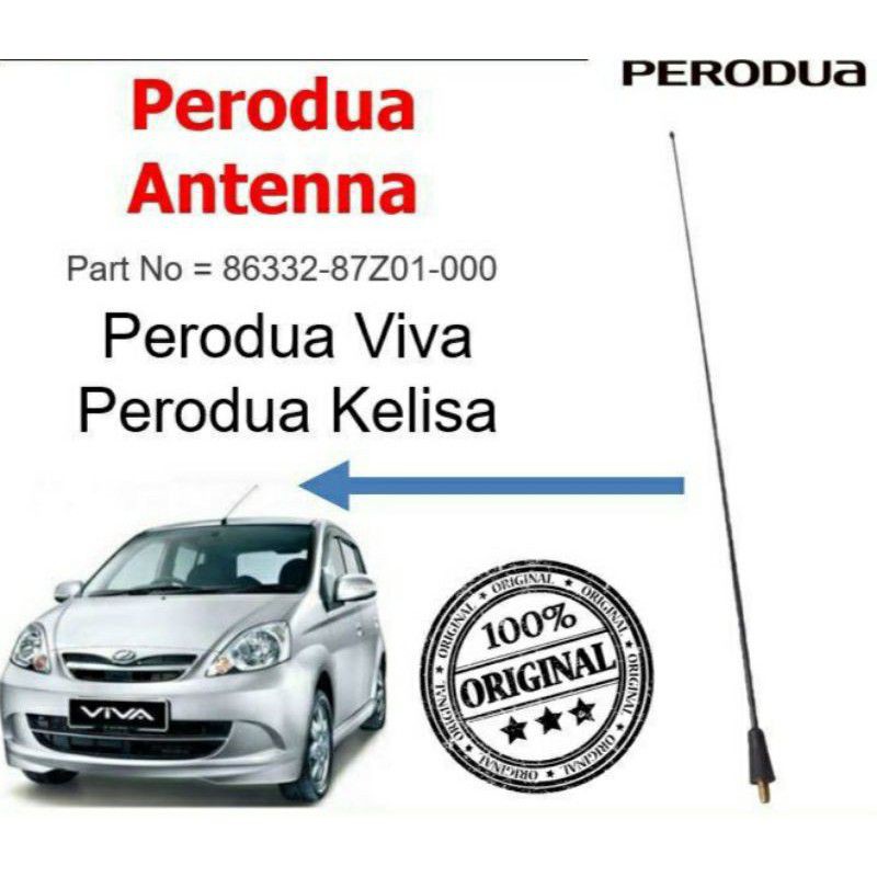 Buy Viva Kelisa - Perodua Original Genuine Radio Antenna ( 86332 