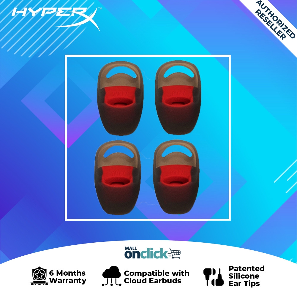 hyperx cloud earbuds replacement tips