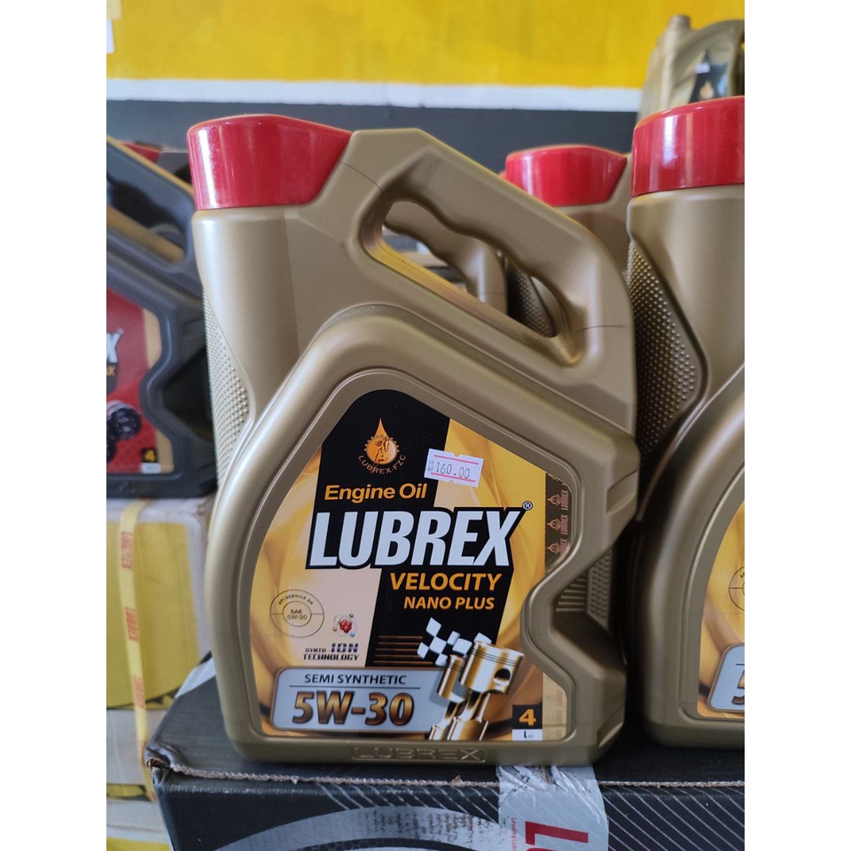 LUBREX VELOCITY NANO PLUS ENGINE OIL FULL SYN 4 LITER Shopee Malaysia