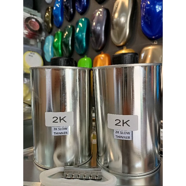 2K Slow Thinner 1Litre For Automotive Paint Shopee Malaysia