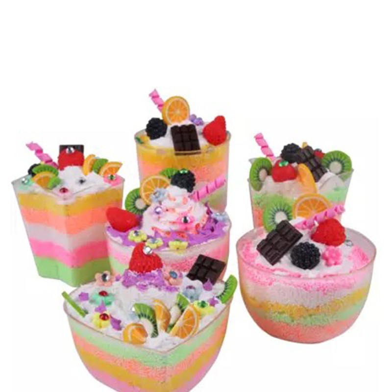 INF 12Pc Soft Polymer Clay Mini Flower Fruit Animals Heart Resin Mold Fillings Craft Polymer Clay Resin Fillings