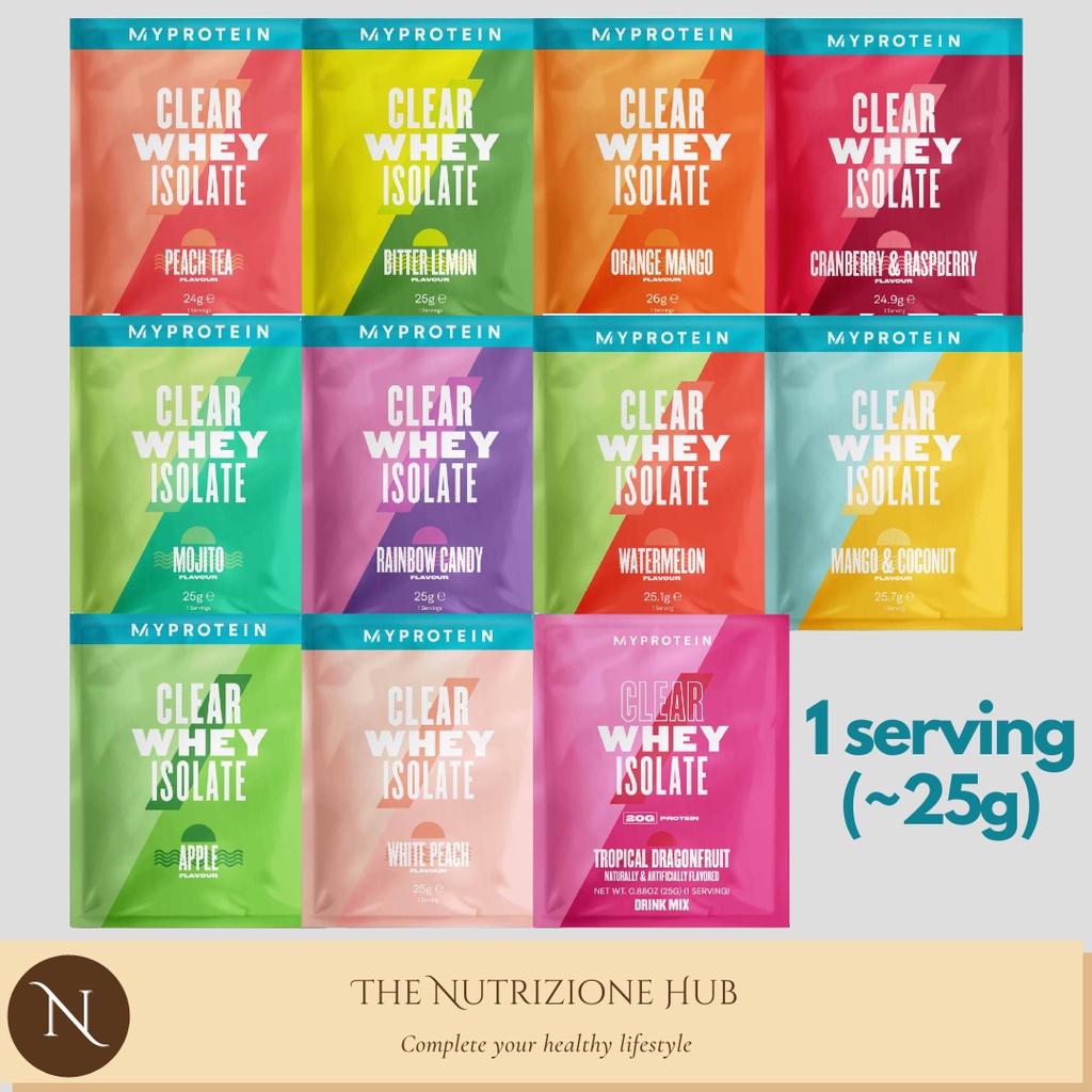 MYPROTEIN Clear Whey Isolate Sample Pack (1 serving), 25 g