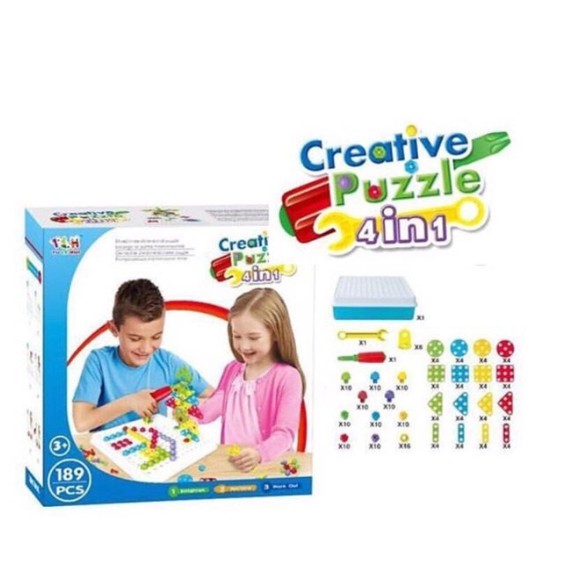 creative puzzle 4 in 1