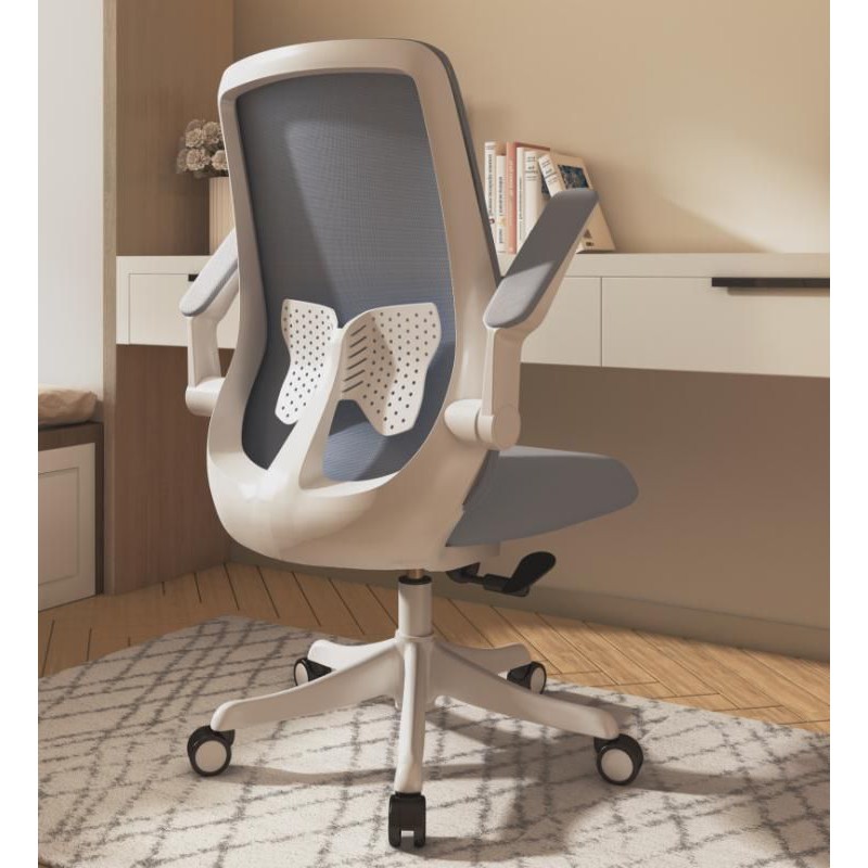 Ergonomic Chair With Foldable Armrest Free Installation Shopee Malaysia
