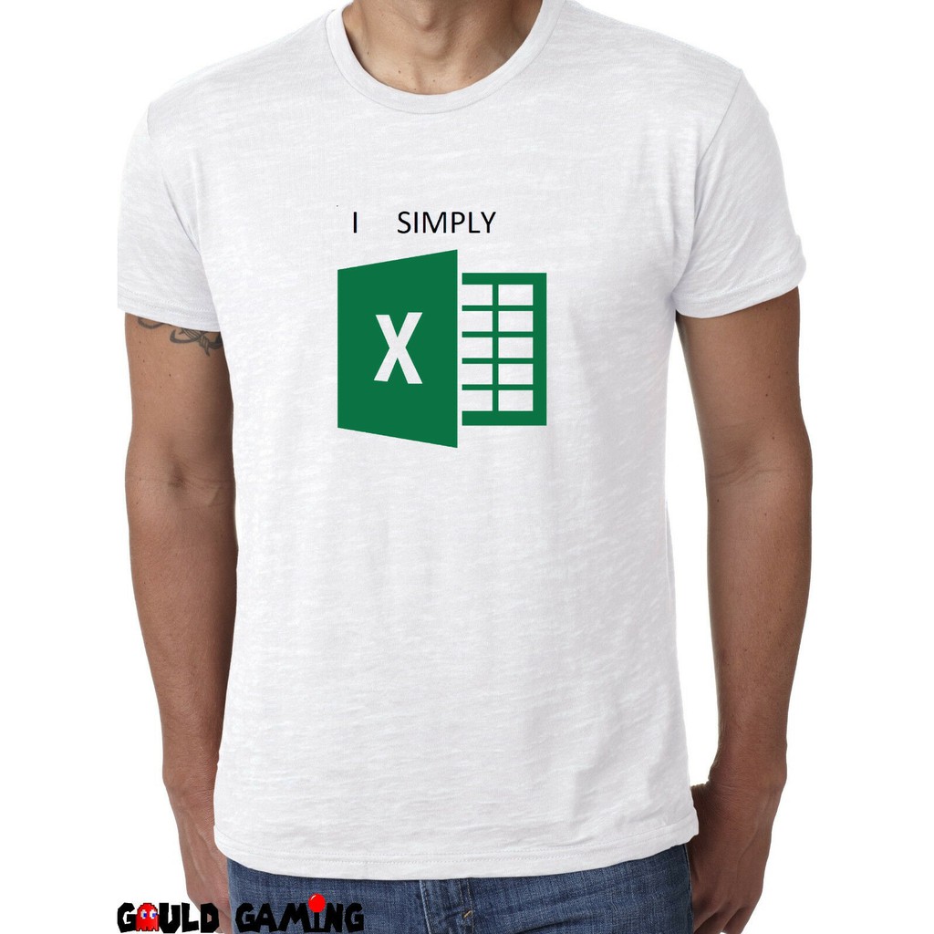 microsoft excel t shirt