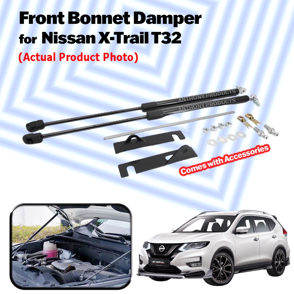 Nissan XTrail T32 Front Hood Damper Strut Lifter Gas Spring (2