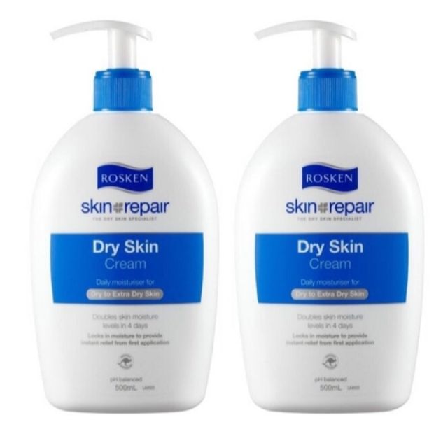 rosken skin repair dry skin cream 500ml