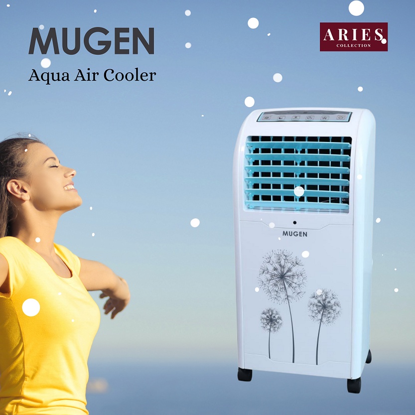 Mugen Aqua Air Cooler 5Liters, Timer, Evaporative, Remote Control
