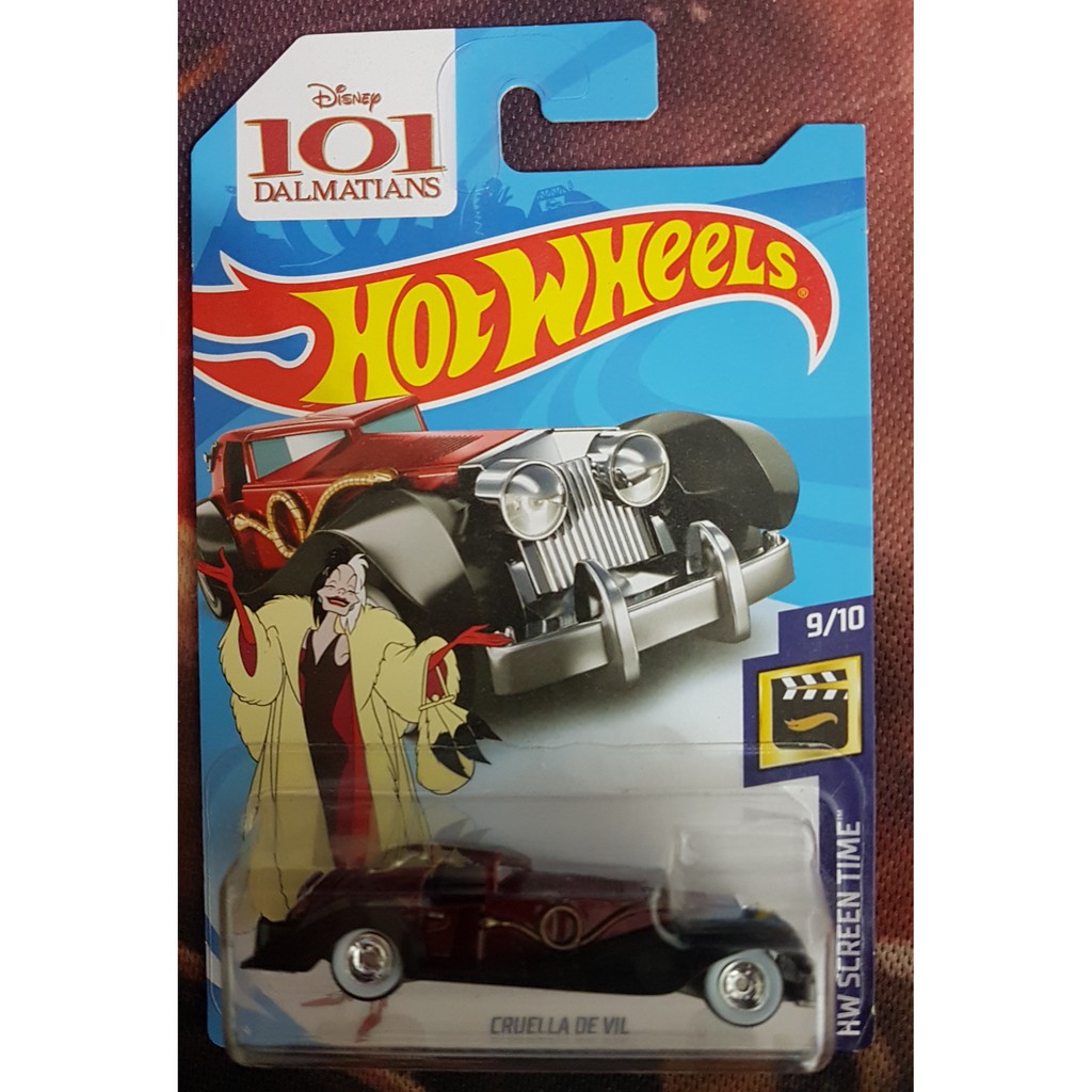 cruella de vil hot wheels super treasure hunt