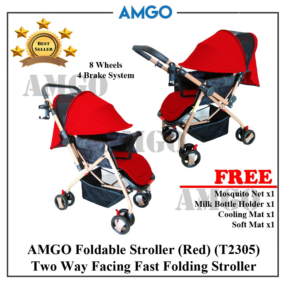 two way facing stroller