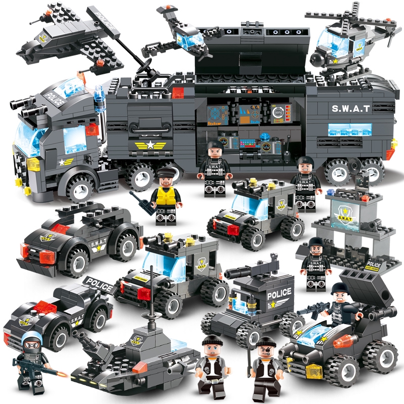 lego city police truck